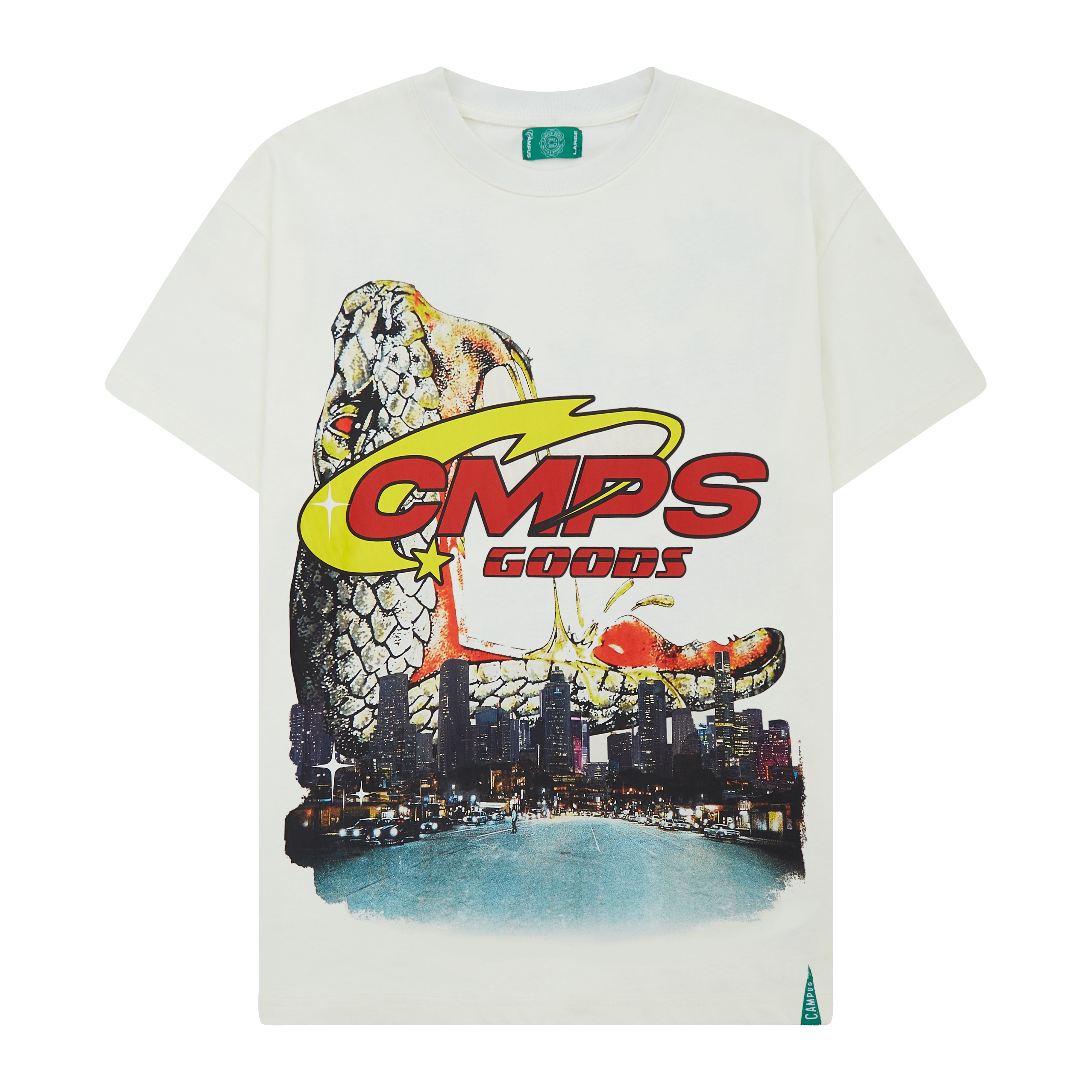 OFTR Crop Tee (Cream)